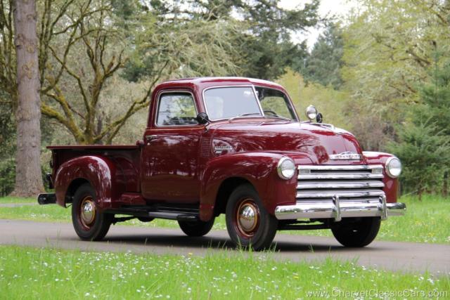 1950 chevrolet 3100 pickup - gorgeous stock restoration! see video