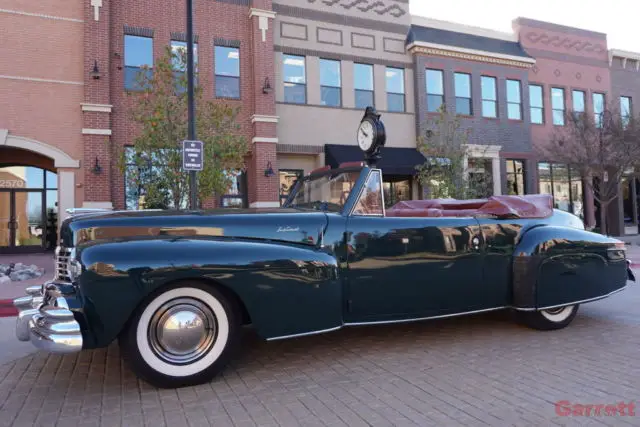 1948 lincoln continental convertible v12