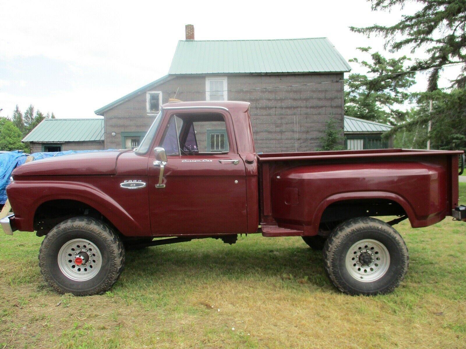 1966 ford f 250 custom 429 motor less than 500 miles