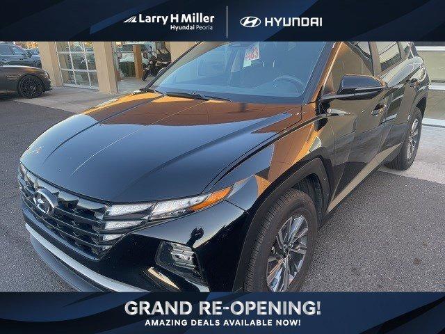 2022 hyundai tucson hybrid blue
