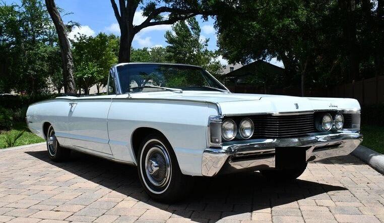 1968 mercury monterey convertible rare 428ci q code 79ks beautiful blue
