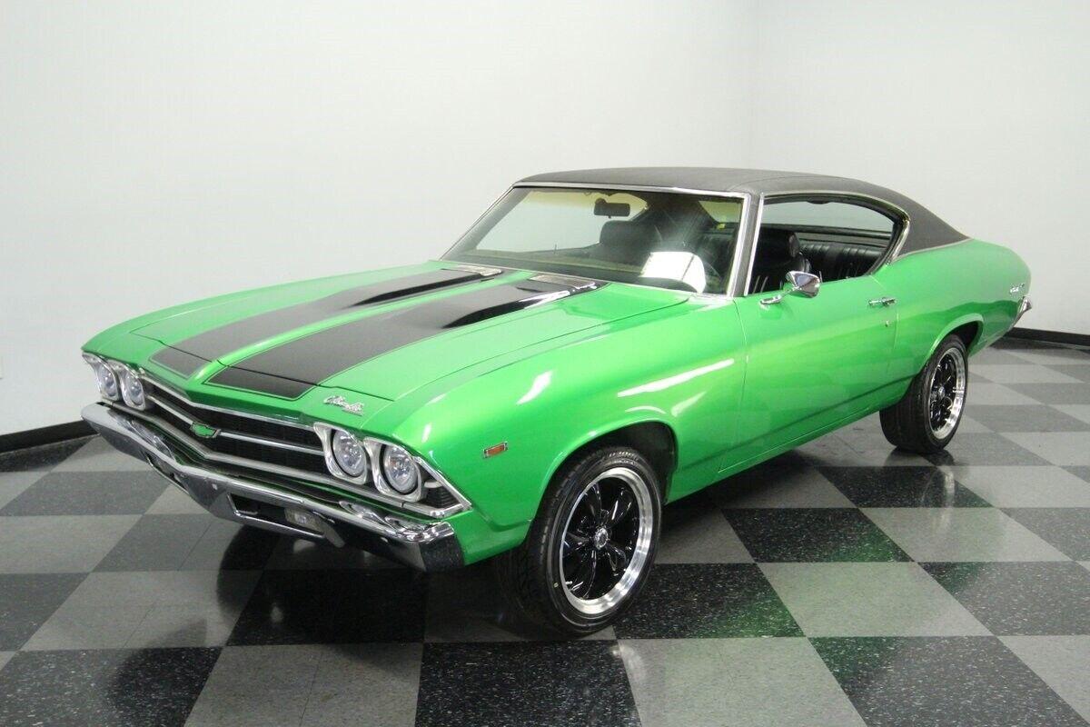 1969 chevrolet chevelle 454 big block v8 power restomod 90404 miles