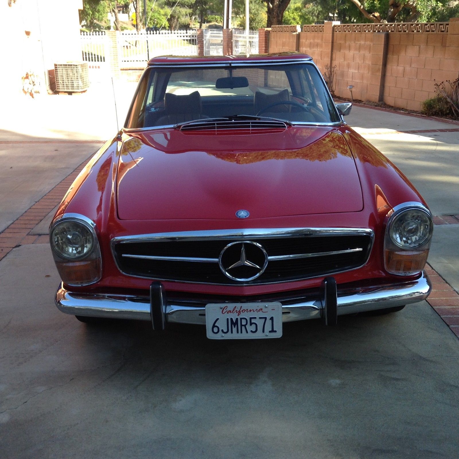 1969 mercedes benz 280sl roadster