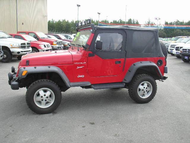 2002 jeep wrangler sport for sale in fairbanks, alaska