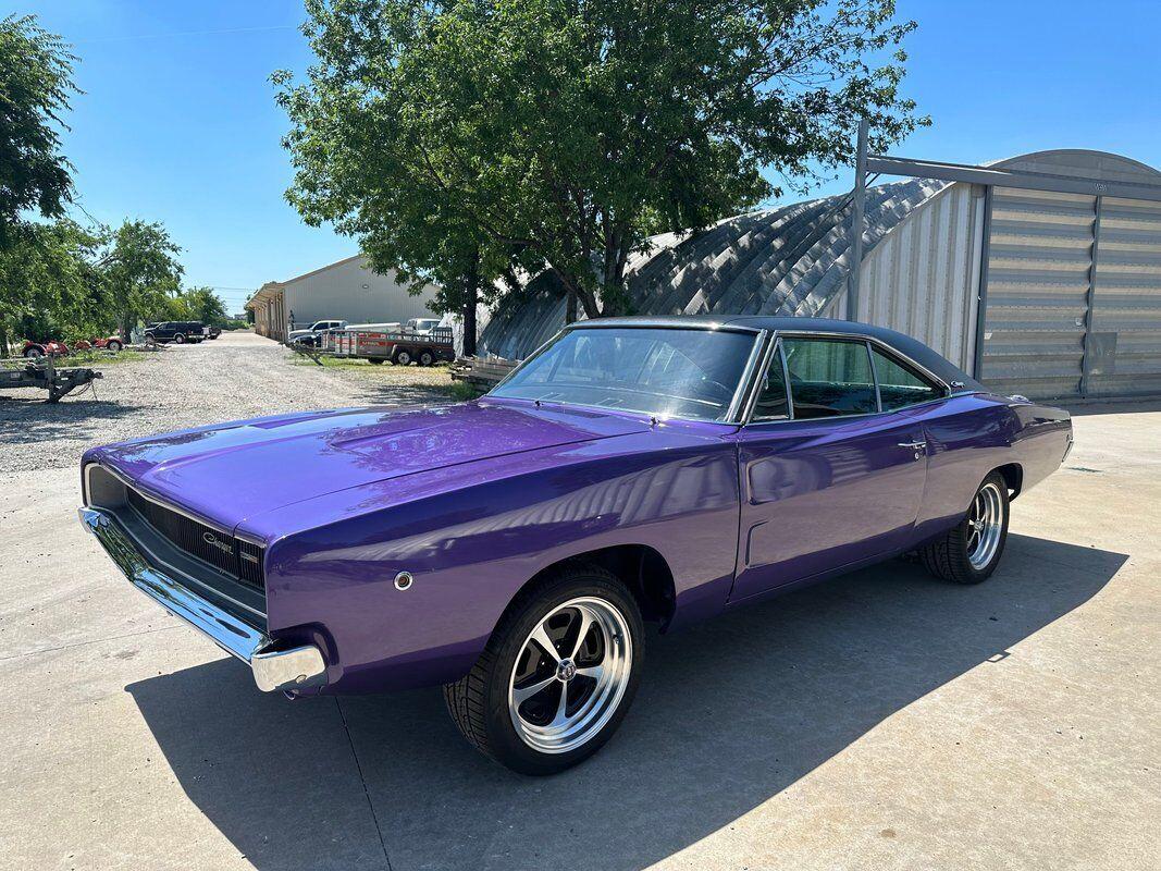 1968 dodge charger 383 v8 engine 3 speed automatic