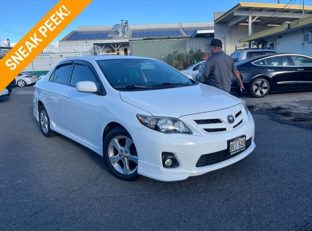 2012 toyota corolla s
