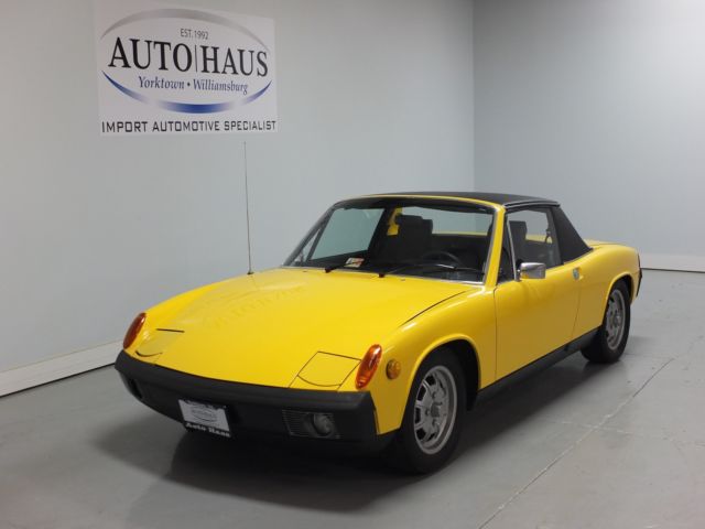 1973 porsche 914 targa 1.7 - looks/runs/drives great! fully restored! no reserve
