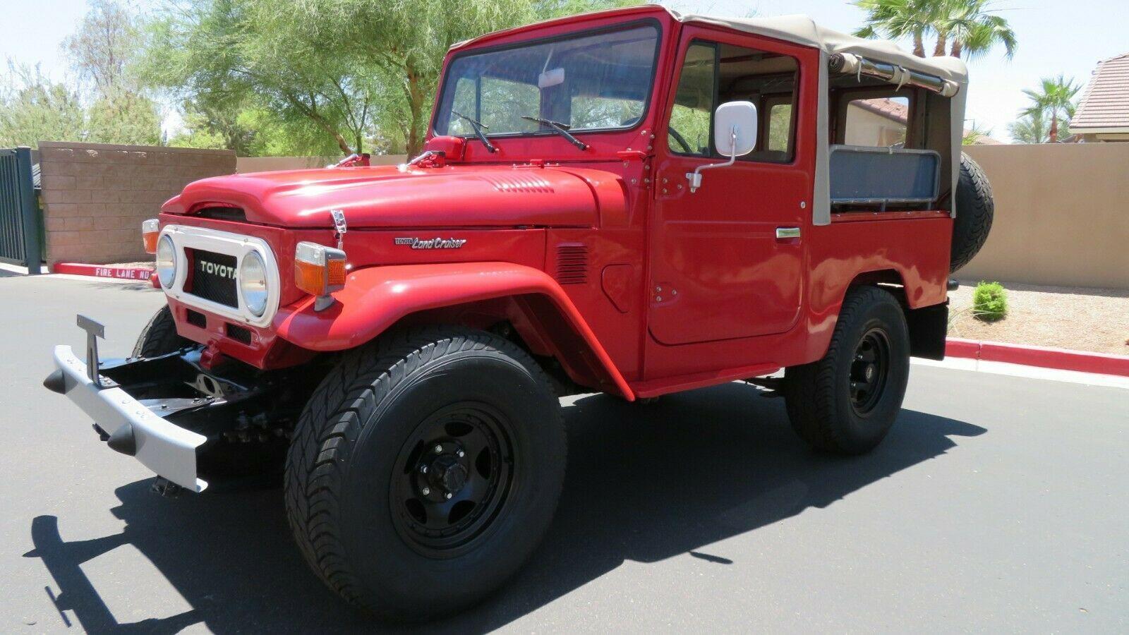1978 toyota land cruiser fj43 soft-top extremely rare