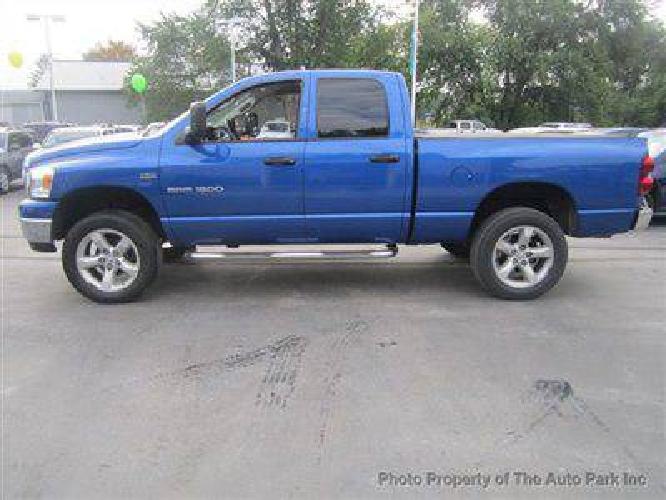 used 2007 dodge ram 1500 slt 4x4 truck, 43,403 miles in plymouth, in