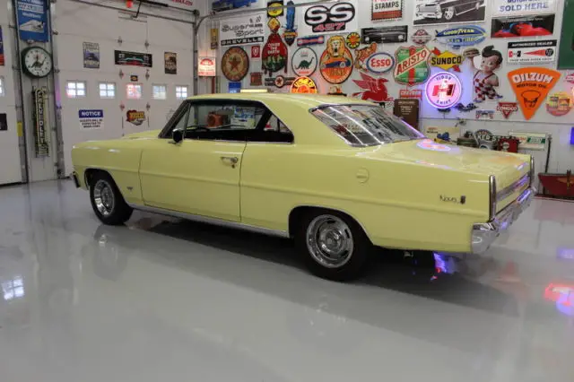 1966 chevy 2 nova hardtop v-8 with 4 speed