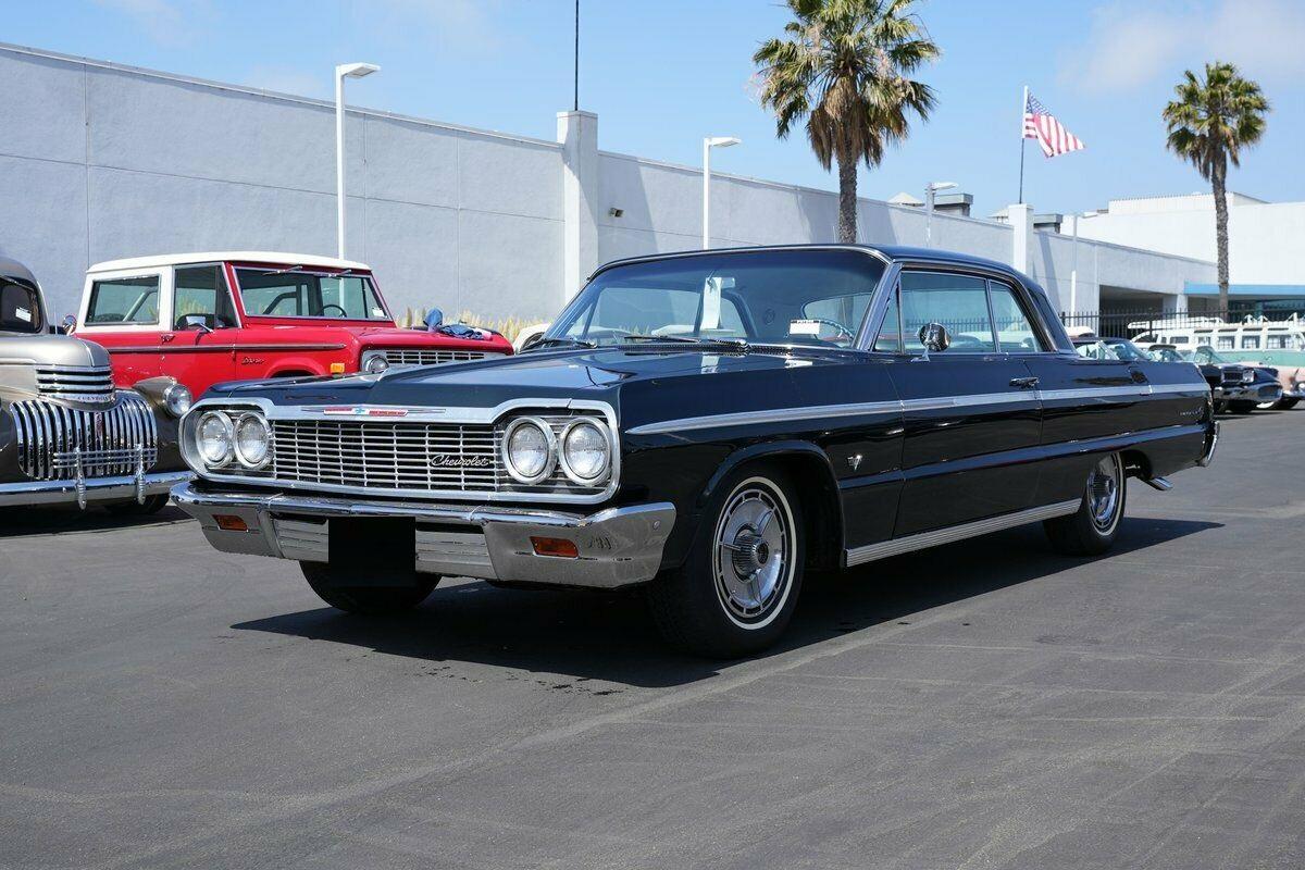 1964 chevrolet impala hardtop coupe 327 cubic inch 300 horsepower v8 engine