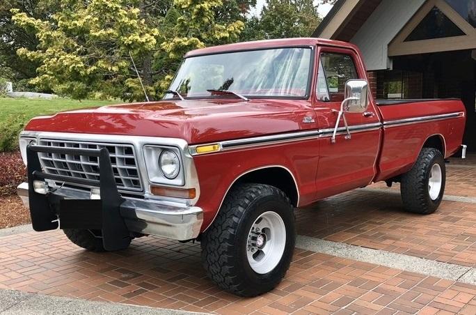 1977 ford f-250 4x4 custom runs and drives excellent