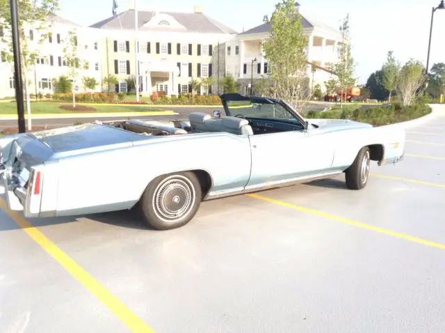 excellent 1976 cadillac el dorado convertible