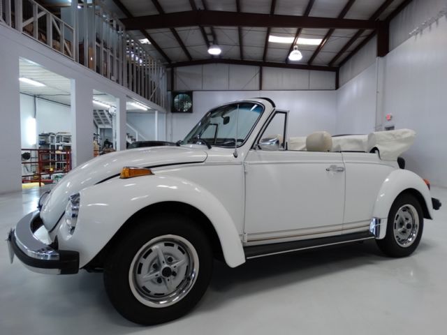 1977 volkswagen beetle champagne edition convertible! spectacular condition!