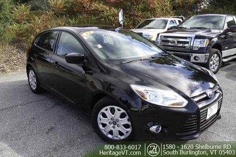 2012 ford focus se south burlington, vt for sale in burlington, vermont