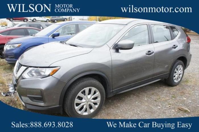 2018 nissan rogue s awd s 4dr crossover for sale in logan, utah