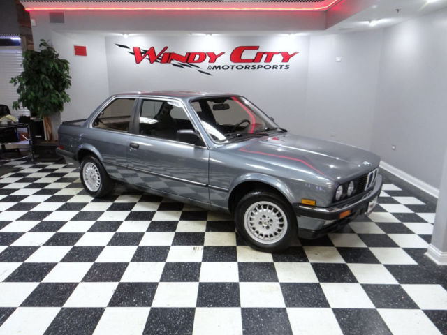 84 bmw 323i e30 coupe rare euro spec car 5-spd rust free fully serviced & clean!