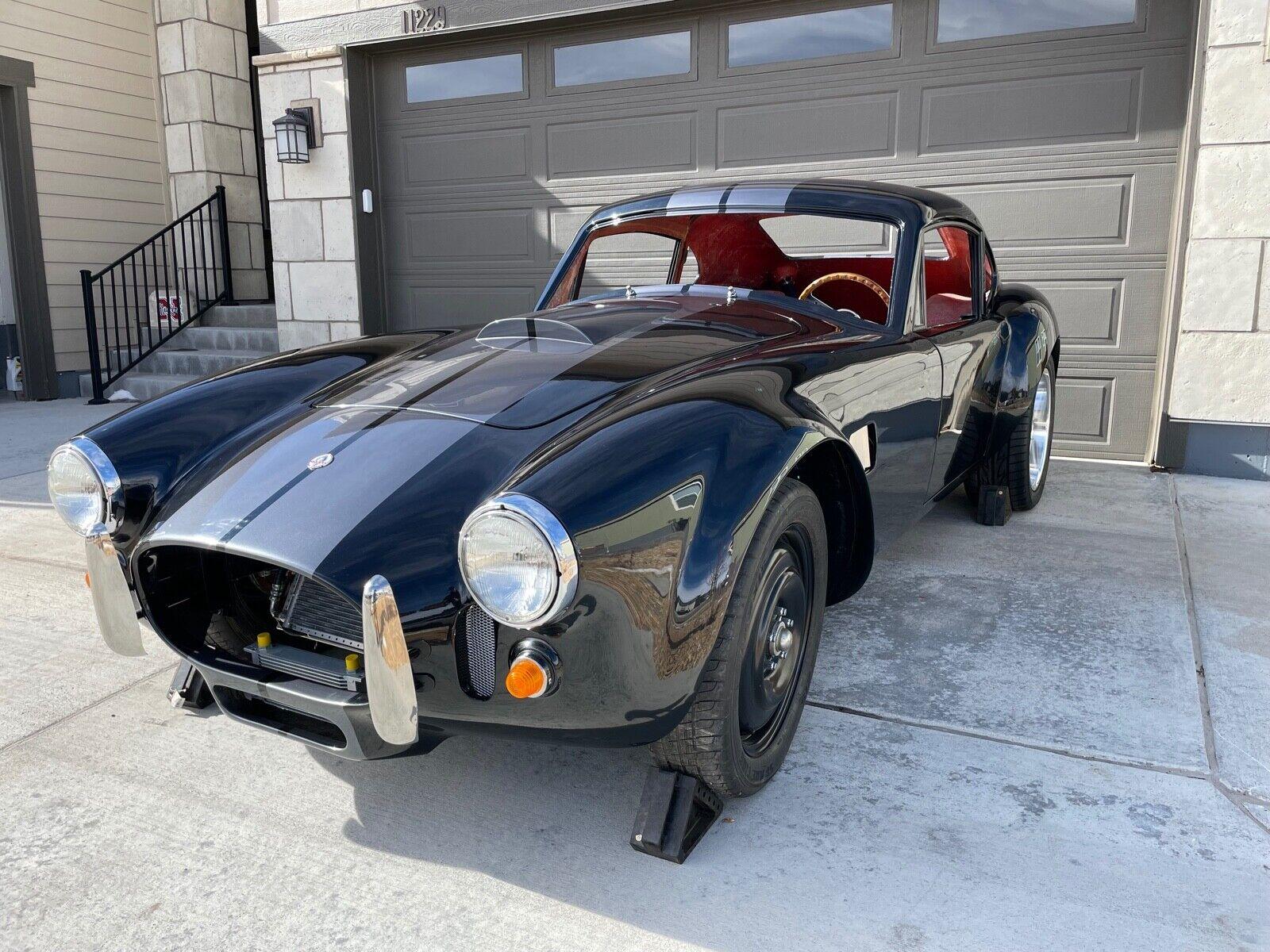 1966 ford cobra hardtop cobra coupe extremely rare black metallic paint