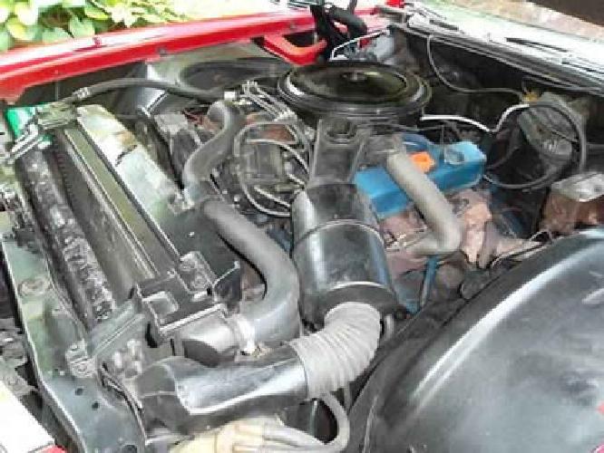 1975 cadillac eldorado convertible - red - 500 cu in v8 engine. in canton, oh