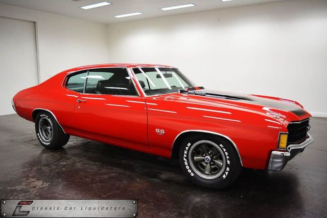 1972 chevrolet chevelle ss454 clone