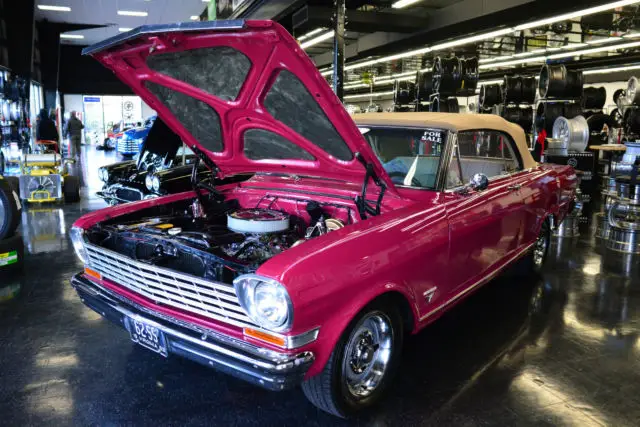 1962 chevrolet nova convertible v8, power disc brakes, automatic