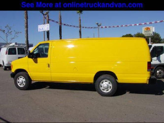 used 2007 ford e-series van extended commercial e-250 in san diego, ca