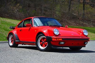 1984 porsche 911/930 turbo euro spec with 34k miles!