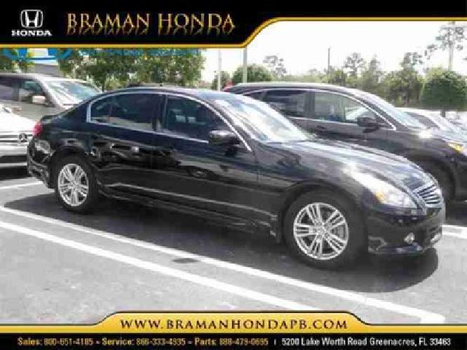 2010 infiniti g37 sedan in greenacres, fl