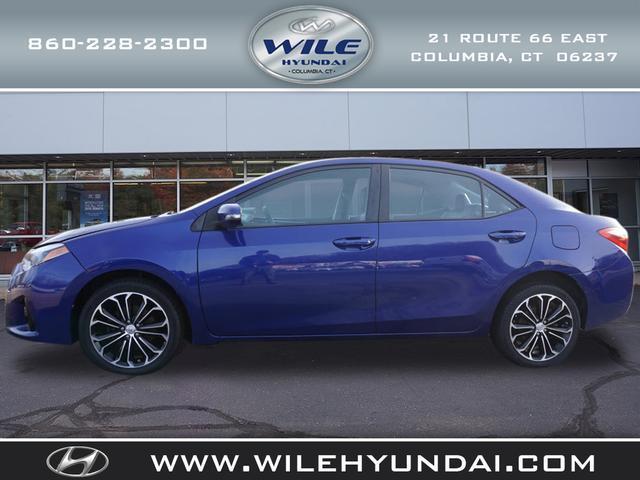2015 toyota corolla s s 4dr sedan for sale in columbia, connecticut