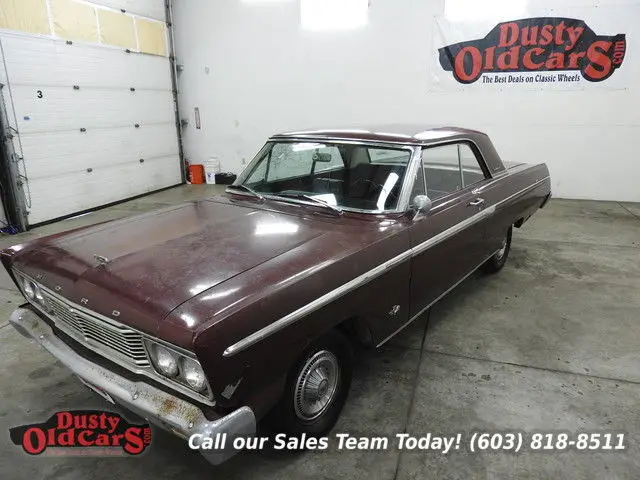 1965 burgundy runs drives inter good 289v8 auto needs tlc!