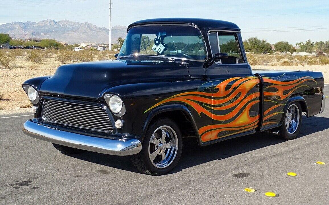 1957 chevrolet cameo 383 cid v8 automatic black