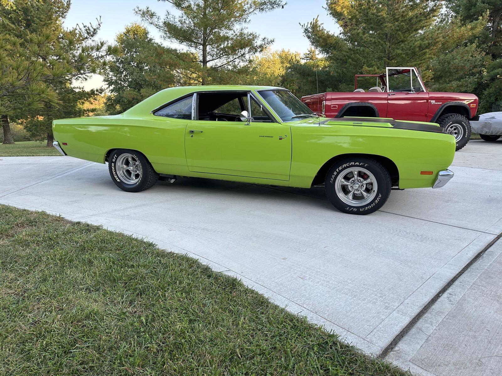 1969 plymouth rm21 roadrunner roadrunner number matching 383 4spd ps pdb
