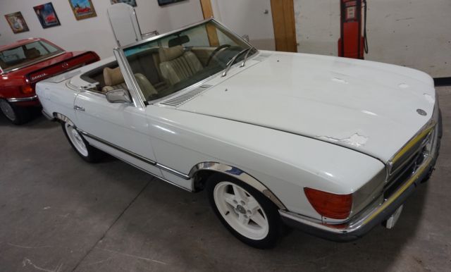 1972 mercedes 350sl rare 4 speed manual european car r107 we ship and export!!!