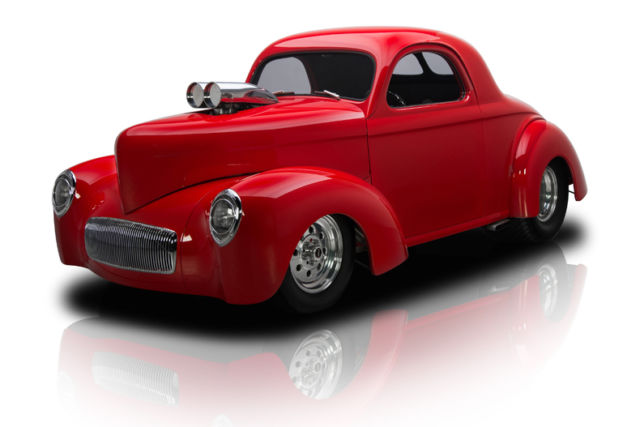 frame off built willys outlaw coupe supercharged dual quad 383 4 speed