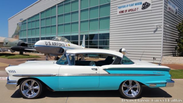 1958 chevrolet belair hardtop classic with updates zz4 crate 350 & disc brakes