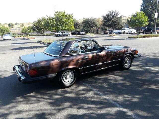 1981 mercedes-benz 380-class 380 sl 2dr convertible nice condition w/2 tops look