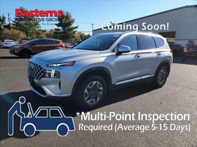 2022 hyundai santa fe hev blue