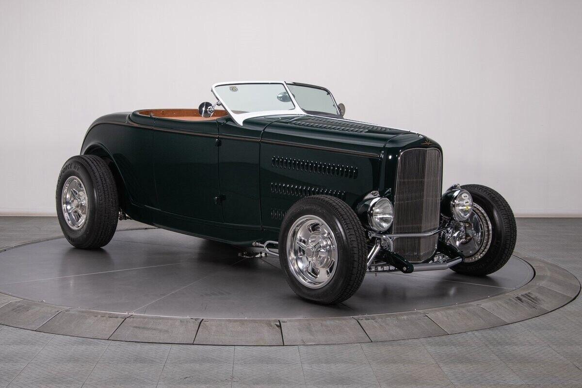 1932 ford roadster silky jaguar british racing green 2435 miles