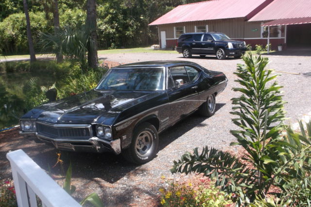 1968 buick skylark custom black beauty