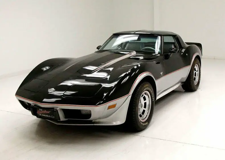 10,848 original miles/350ci l82/like new leather interior/anniversary pace car