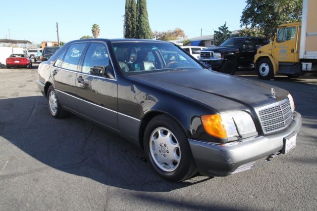 1993 mercedes-benz s-class 400sel sedan automatic 8 cylinder no reserve