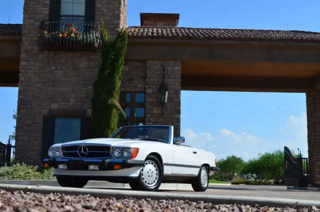 1989 mercedes 560sl exceptional like new 2 owner original low miles books tools