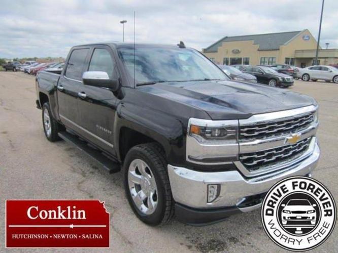 2017 chevrolet silverado 1500 ltz 4x4 ltz 4dr crew cab 5.8 ft. sb for sale in newton, kansas