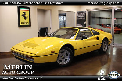 1986 328gts manual leather 2 dr manual giallo
