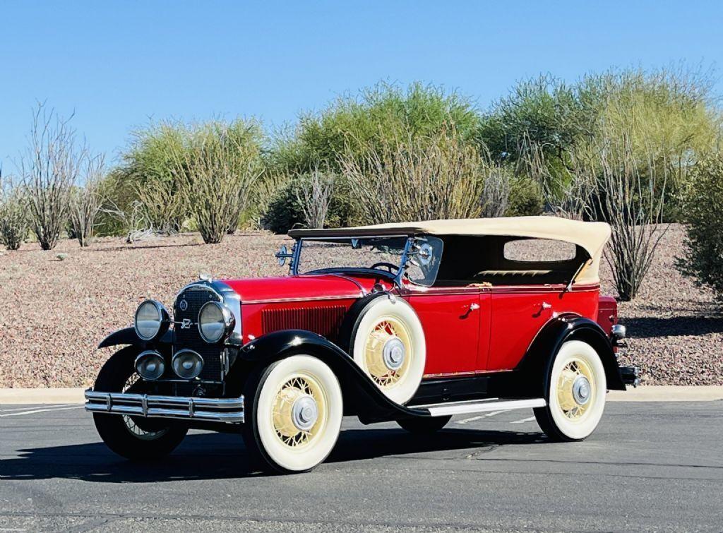 1931 buick series 60 50221 miles dark red phaeton