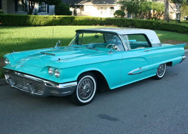 restored survivor 352 v-8 - 1959 ford thunderbird coupe - 52k mi