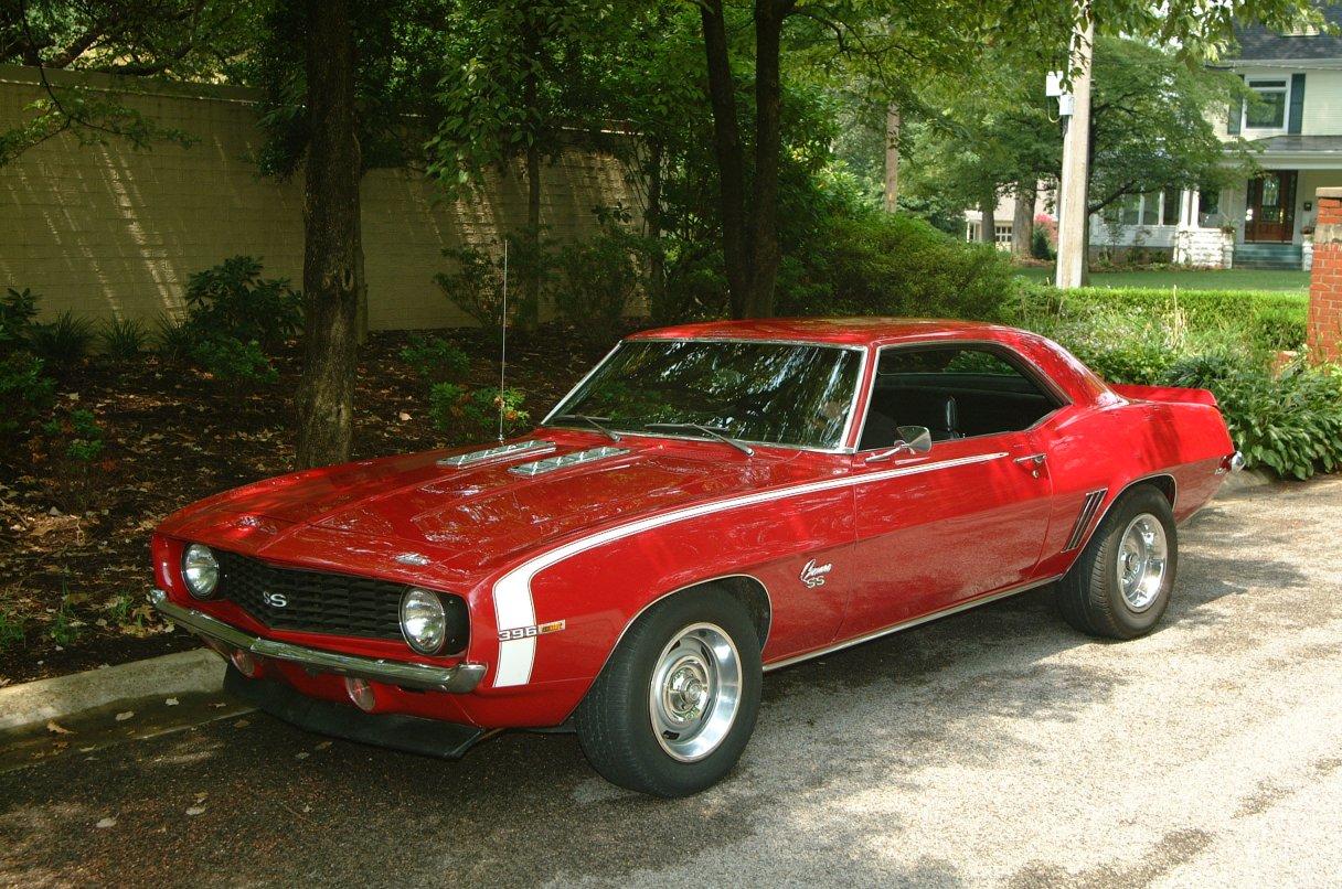 1969 chevrolet camaro factory ss396 x22