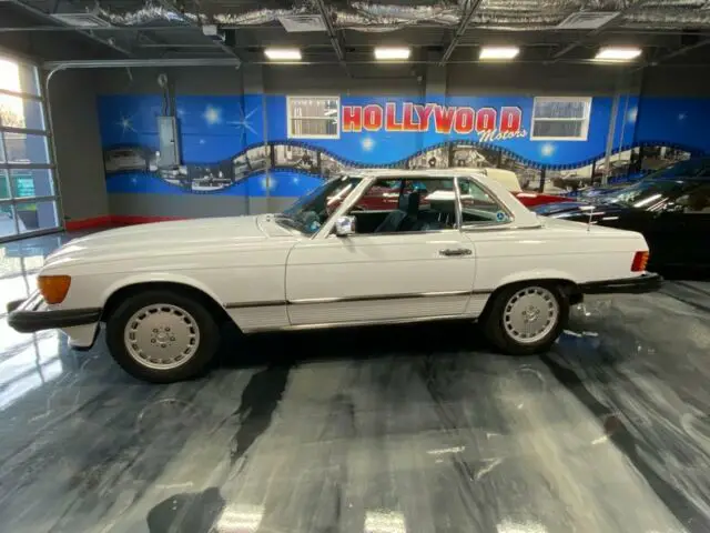 1986 mercedes 560 sl convertible one owner low orig miles