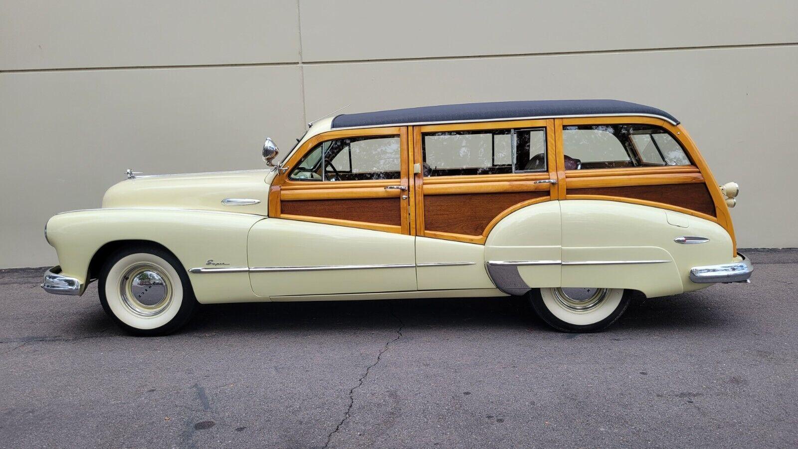 1948 buick estate wagon 8 cylinders manual clean title