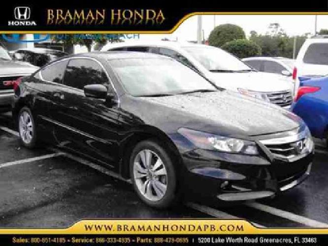 2011 honda accord cpe ex-l in greenacres, fl